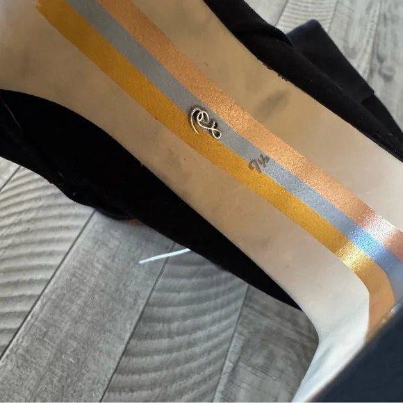 NWT SAM EDELMAN ISSABEL BOOT BLACK SUEDE SZ 7,5 - Picture 13 of 13